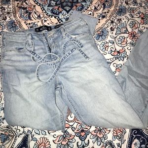 Hollister mom jeans